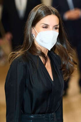 10-03-2022 Madrid Queen letizia attend the 20th tribute for the terrorism victims in memoriam concert at the auditorio nacional de musica in Madrid. No Spain Â  Copyright: xPPEx