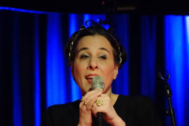 011 03 2022 Kassel Theaterstübchen concert Lisa Bassenge, jazz singer emspor, DFL regulations prohibit any use of photographs as image sequences and or quasi video KH
