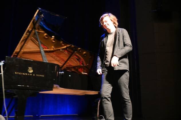 11 03 2022 Schauspielhaus Kassel concert jazz pianist Michael Wollny, emspor, DFL regulations prohibit any use of photographs as image sequences and or quasi video KH