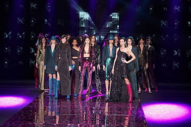 Entertainment Themen der Woche KW10 Entertainment Bilder des Tages March 12, 2022, Madrid, Spain: Models walk the runway at the Lola Casademunt fashion show during the Mercedes Benz Fashion Week Madrid March 2022 edition at IFEMA. Madrid Spain - ZUMAs197 20220312_zaa_s197_681 Copyright: xAtilanoxGarciax