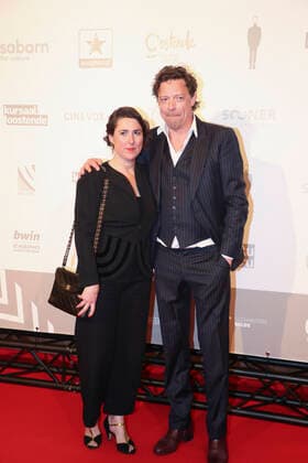 actor Ben Segers pictured during the award ceremony of the Ensors Flemish film prizes at the 14th Film Festival Oostende , Saturday 12 March 2022, in Oostende.  NICOLASxMAETERLINCK 21216161