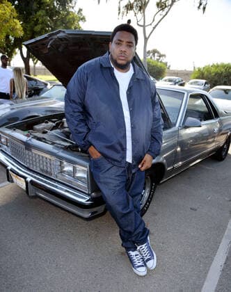 LOS ANGELES, CA - MARCH 13: Glasses Malone on location at Glasses Malone and LA Giantz music video Menaces II Society shoot at Hollydale Regional Park on March 13, 2022 in South Gate, California. Copyright: xKoixSojer Snap NxUxPhotos MediaPunchx