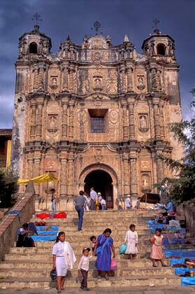 Mexico, Chiapas, San Cristobal de las Casas,Templo Santo Domingo, 