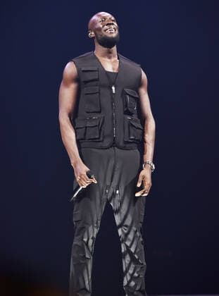Grime superstar Stormzy performing at the First Direct Arena in Leeds, United Kingdom on his rescheduled Heavy Is The Head UK Arena Tour. Featuring: Stormzy Where: Leeds, United Kingdom When: 16 Mar 2022 Credit: Graham Finney Cover Images Copyright: xGrahamxFinneyx xCoverxImagesx 51295276 EDITORIAL USE ONLY. NOT FOR USE BY NEWSPAPERS BASED IN THE UK.