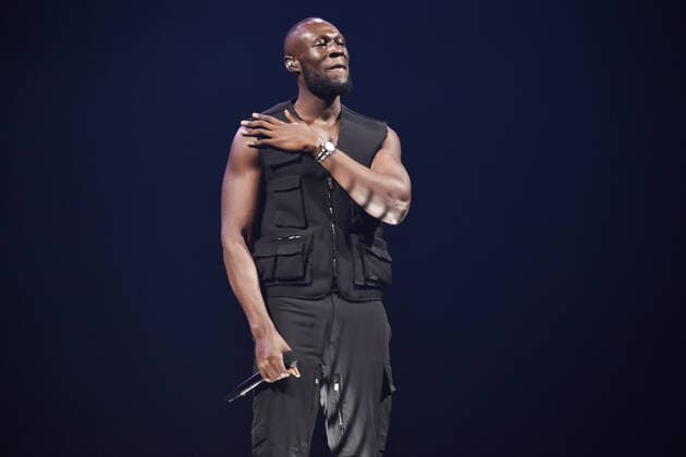 Grime superstar Stormzy performing at the First Direct Arena in Leeds, United Kingdom on his rescheduled Heavy Is The Head UK Arena Tour. Featuring: Stormzy Where: Leeds, United Kingdom When: 16 Mar 2022 Credit: Graham Finney Cover Images Copyright: xGrahamxFinneyx xCoverxImagesx 51295274 EDITORIAL USE ONLY. NOT FOR USE BY NEWSPAPERS BASED IN THE UK.