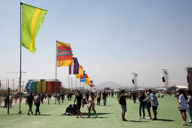 Santiago, March 18, 2022 Lollapalooza 2022 Festival that takes place for three days in the Cerillos Park Javier Salvo Aton Chile, Santiago Chile Aton Chile 591962  Copyright: JAVIERxSALVO ATONxCHILE