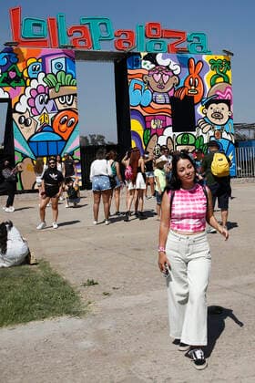 Santiago, March 18, 2022 Lollapalooza 2022 Festival that takes place for three days in the Cerillos Park Javier Salvo Aton Chile, Santiago Chile Aton Chile 591965  Copyright: JAVIERxSALVO ATONxCHILE