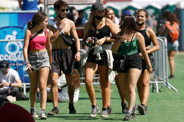 Santiago, March 18, 2022 Lollapalooza 2022 Festival that takes place for three days in the Cerillos Park Javier Salvo Aton Chile, Santiago Chile Aton Chile 591969  Copyright: JAVIERxSALVO ATONxCHILE