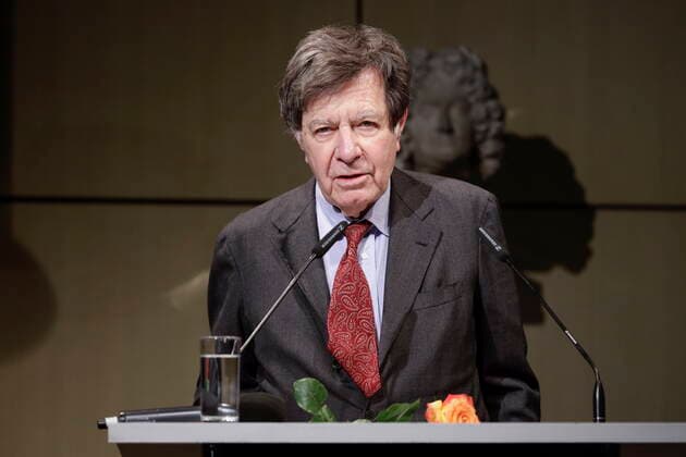 18 03 2022, Berlin, Germany Grand Art Award Berlin 2022 to Richard Peduzzi Award ceremony in the Academy of Arts at Pariser Platz in Berlin Photo Richard Peduzzi, Laureate Grand Art Award Berlin 2022