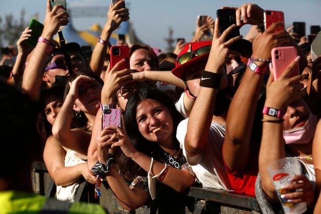 Santiago, March 18, 2022 Lollapalooza 2022 Festival that takes place for three days in the Cerillos Park Javier Salvo Aton Chile, Santiago Chile Aton Chile 591993  Copyright: JAVIERxSALVO ATONxCHILE