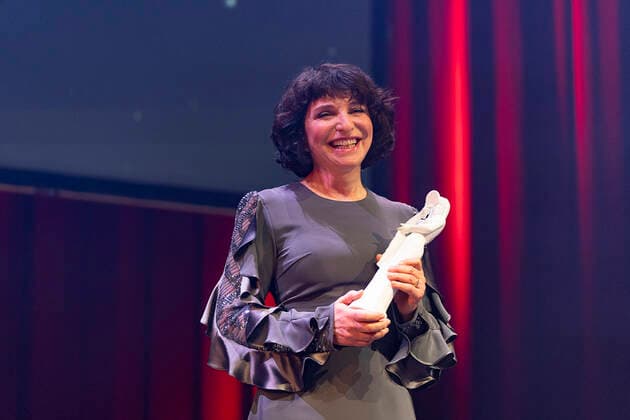 This years honorary Bodil goes to Susanne Bier The Bodil Prizes 2022 will be awarded at the Folketeatret in Copenhagen, Saturday 19 March 2022, Copenhagen Denmark  Copyright: fotograf@clausbech.dk ClausxBechx COP10274 spdk20220319-232610-L