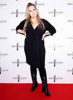 Linda P On the red carpet The Bodil Prizes 2022 will be awarded at the Folketeatret in Copenhagen, Saturday 19 March 2022, Copenhagen Denmark  Copyright: fotograf@clausbech.dk ClausxBechx COP10274 spdk20220320-103425-L