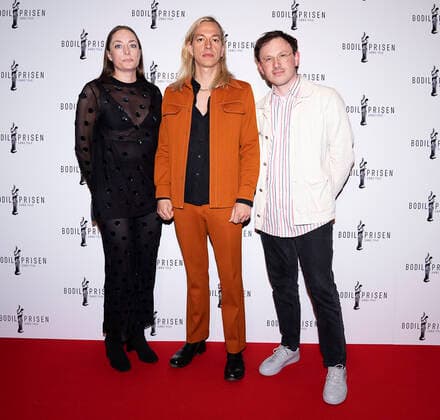 Jesper Dalgaard in the middle of the red carpet The Bodil Prizes 2022 will be awarded at the Folketeatret in Copenhagen, Saturday 19 March 2022, Copenhagen Denmark  Copyright: fotograf@clausbech.dk ClausxBechx COP10274 spdk20220320-104150-L