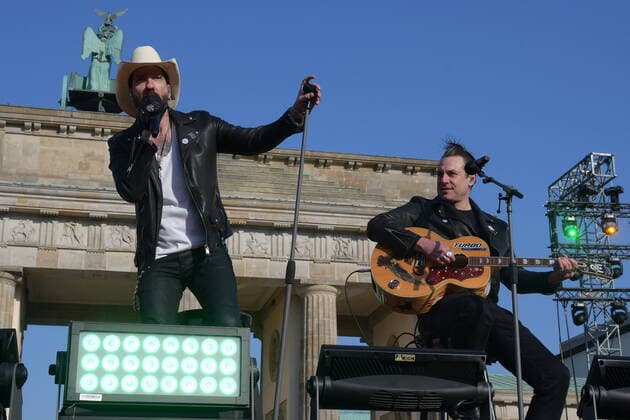 Sound of Peace THE BOSS HOSS at the ãSOUND OF PEACE The big peace event in front of the Brandenburg Gate on 20 06 2022 Photopress Mueller