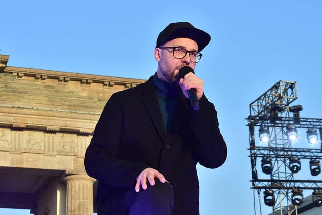 Sound of Peace Mark Forster at SOUND OF PEACE The great peace event in front of the Brandenburg Gate on 20 03 2022 Photopress Mueller