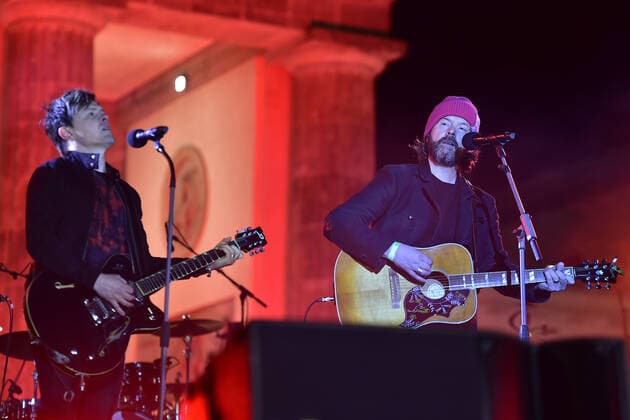 Sound of Peace Michael Patrick Kelly, Rea Garvey at the ãSOUND OF PEACE The great peace event in front of the Brandenburg Gate on 20 03 2022 Photopress Mueller