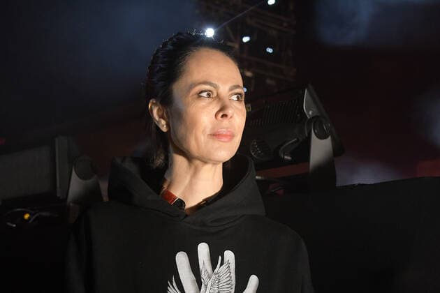 Sound of Peace Natalia Klitschko at the ãSOUND OF PEACE The great peace event in front of the Brandenburg Gate on 20 03 2022 Photopress Mueller
