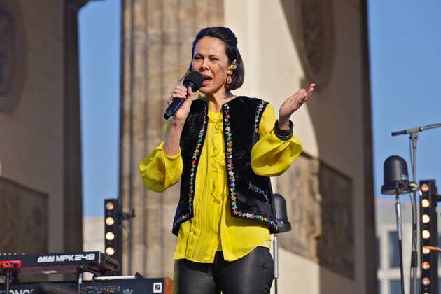 Sound of Peace at Brandenburg Gate 20 3 2022, Natalia Klitschko Sound of Peace at Brandenburg Gate Berlin Brandenburg Gate Berlin GER