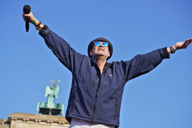Sound of Peace at Brandenburg Gate 20 3 2022, Fury in the Slaughterhouse Sound of Peace at Brandenburg Gate Berlin Brandenburg Gate Berlin GER