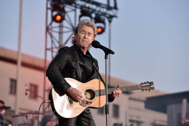 Peter Maffay Sound of Peace peace rally at the Brandenburg Gate in Berlin on 20 03 2022