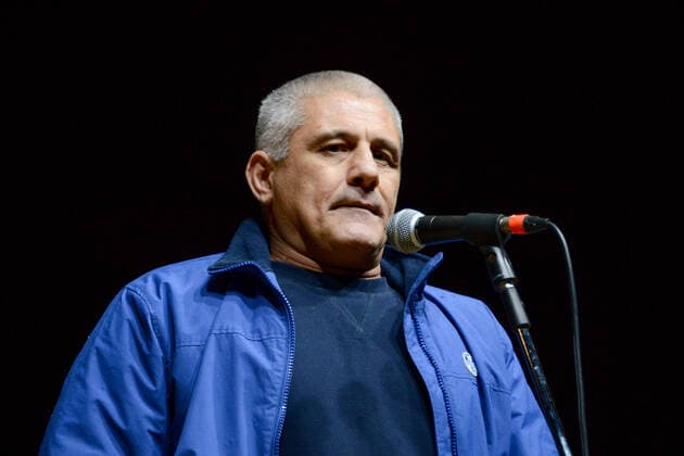 Andrea Alzetta during Together for Peace , anti war demonstration in Piazza San Govanni, News in Rome, Italy, March 20 2022  Copyright: xGloriaxImbrognox xipa-agency.netx xx 0