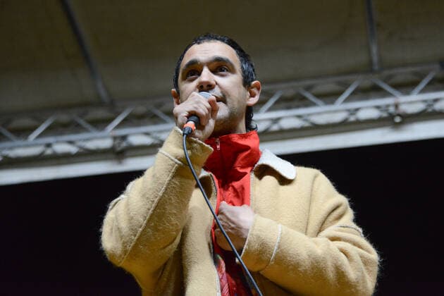 Cosmo, artist during Together for Peace , anti war demonstration in Piazza San Govanni, News in Rome, Italy, March 20 2022  Copyright: xGloriaxImbrognox xipa-agency.netx xx 0