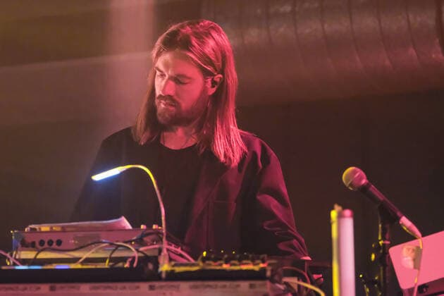 March 21, 2022, Southampton, Hampshire, United Kingdom: Paul Frick, Berlin born musician composer and keyboard player, formerly of Brandt Brauer Frick, on stage with German electronic band Tangerine Dream founded in 1967, performing live at the Engine Rooms, Southampton. Southampton United Kingdom - ZUMAs197 20220321_zaa_s197_181 Copyright: xDawnxFletcher-Parkx