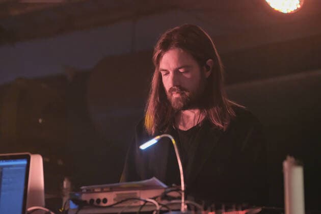 March 21, 2022, Southampton, Hampshire, United Kingdom: Paul Frick, Berlin born musician composer and keyboard player, formerly of Brandt Brauer Frick, on stage with German electronic band Tangerine Dream founded in 1967, performing live at the Engine Rooms, Southampton. Southampton United Kingdom - ZUMAs197 20220321_zaa_s197_205 Copyright: xDawnxFletcher-Parkx