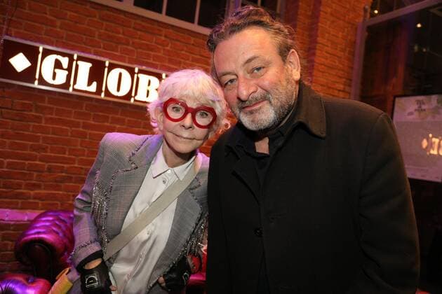 22 03 2022, Globe Vienna, Austrian Cabaret Award 2022, award ceremony gala in the picture Dolores Schmidinger, Herbert Haider, Austrian Cabaret Award 2022.