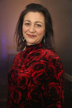 22 03 2022, Globe Vienna, Austrian Cabaret Prize 2022, award ceremony gala in the picture StR Veronica Kaup Hasler, portrait, Austrian Cabaret Prize 2022.