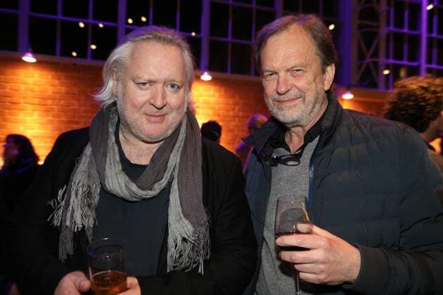 22 03 2022, Globe Vienna, Austrian Cabaret Award 2022, award ceremony gala in the picture Gregor Seberg, Roman Frankl, Austrian Cabaret Award 2022.