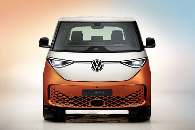 Volkswagen Commercial Vehicles and Volkswagen Passenger Cars have launched their new ID. Buzz and ID. Buzz Cargo vehicles this month (March2022). The two zero-emission vans update the design of one of the great automobile icons the T1 to the era of electric mobility. The visual frame around all these parameters is formed by the iconic exterior design. The ID. Buzz is made and shipped with a carbon-neutral footprint a first for an MPV and van range. A high percentage of recycled materials and no use of real leather in the interior complete the sustainability strategy of Volkswagen Commercial Vehicles and Volkswagen Passenger Cars realised with the ID. Buzz and ID. Buzz Cargo and will come onto the market in select European coun Copyright: xingoxbarenscheex 51318390 EDITORIAL USE ONLY. NOT FOR USE BY NEWSPAPERS BASED IN THE UK.
