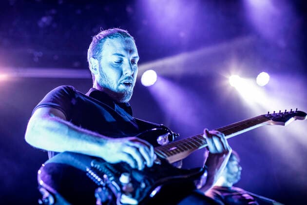 The Pineapple Thief live in Oslo, Norway Oslo, Norway. 22nd, March 2022. The British rock band The Pineapple Thief performs a live concert at Rockefeller in Oslo. Here musician Beren Matthews is seen live on stage. Oslo Norway Rockefeller  Copyright: xGonzalesxPhoto TerjexDokkenx