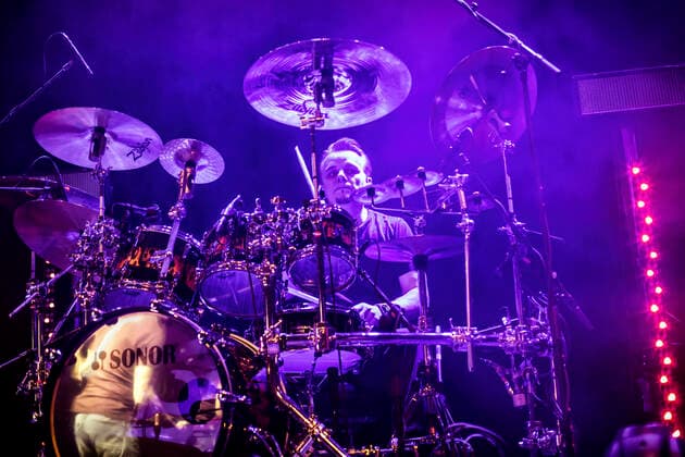 The Pineapple Thief live in Oslo, Norway Oslo, Norway. 22nd, March 2022. The British rock band The Pineapple Thief performs a live concert at Rockefeller in Oslo. Here drummer Gavin Harrison is seen live on stage. Oslo Norway Rockefeller  Copyright: xGonzalesxPhoto TerjexDokkenx