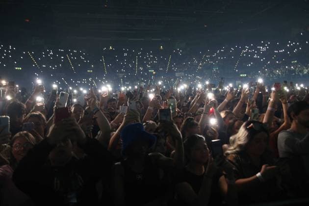 23 03 2022. Stormzy Concert The crowd during the Stormzy Live Concert at Birmingham Arena, Birmingham, United Kingdom on 23 March 2022. Birmingham Birmingham Arena United Kingdom Editorial use only , Copyright: xAndyxShawx PSI-14937-0001