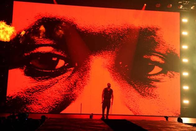 23 03 2022. Stormzy Concert Stormzy during the Stormzy Live Concert at Birmingham Arena, Birmingham, United Kingdom on 23 March 2022. Birmingham Birmingham Arena United Kingdom Editorial use only , Copyright: xAndyxShawx PSI-14937-0006