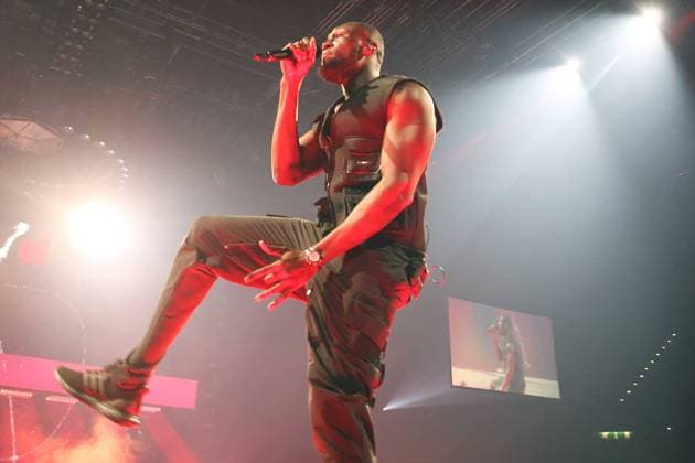 23 03 2022. Stormzy Concert Stormzy during the Stormzy Live Concert at Birmingham Arena, Birmingham, United Kingdom on 23 March 2022. Birmingham Birmingham Arena United Kingdom Editorial use only , Copyright: xAndyxShawx PSI-14937-0009