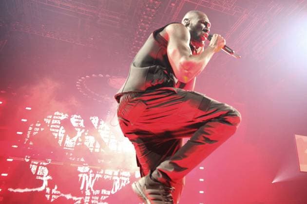 23 03 2022. Stormzy Concert Stormzy during the Stormzy Live Concert at Birmingham Arena, Birmingham, United Kingdom on 23 March 2022. Birmingham Birmingham Arena United Kingdom Editorial use only , Copyright: xAndyxShawx PSI-14937-0010