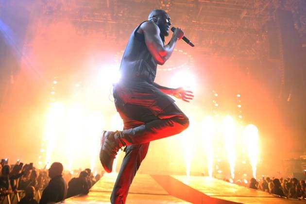 23 03 2022. Stormzy Concert Stormzy during the Stormzy Live Concert at Birmingham Arena, Birmingham, United Kingdom on 23 March 2022. Birmingham Birmingham Arena United Kingdom Editorial use only , Copyright: xAndyxShawx PSI-14937-0015