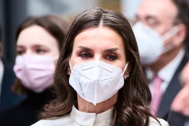 Königin Letizia ehrt Gewinner des Stiftung Prinzessin von Girona Preises in Guadalajara 24-03-2022 Queen Letizia attend announcement of the winner of the 2022 princess of Girona foundation, in the category business, at Espacio TYCE in Guadalajara. No Spain Â  Copyright: xPPEx