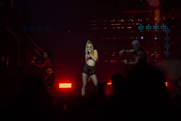 RIO DE JANEIRO, RJ - 24.03.2022: SHOW NOW UNITED NO RIO DE JANEIRO - The Future X group opens the Now United Show, which performs with sold out tickets at Jeunesses Arena, in Rio de Janeiro. The show is part of the & 39;Wave Your Flag World Tour& 39; tour that passes through six capitals of the country. x2184679x  CristianexMota