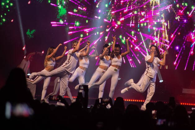 RIO DE JANEIRO, RJ - 24.03.2022: SHOW NOW UNITED NO RIO DE JANEIRO - Now United show, which makes its sold-out performance at Jeunesses Arena, in Rio de Janeiro. The show is part of the & 39;Wave Your Flag World Tour& 39; tour that passes through six capitals of the country. x2184701x  CristianexMota