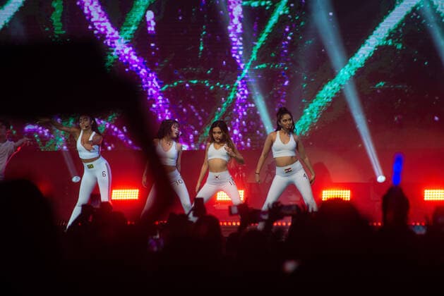 RIO DE JANEIRO, RJ - 24.03.2022: SHOW NOW UNITED NO RIO DE JANEIRO - Now United show, which makes its sold-out performance at Jeunesses Arena, in Rio de Janeiro. The show is part of the & 39;Wave Your Flag World Tour& 39; tour that passes through six capitals of the country. x2184715x  CristianexMota