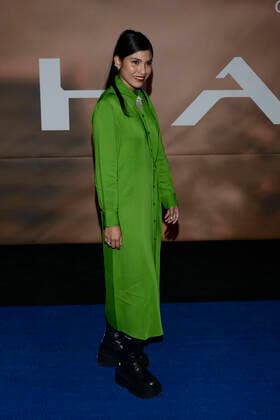 Halo Tv Series Premiere - Arrivals MEXICO CITY, MEXICO - MARCH 24, 2022: Coty Camacho poses for photos during the blue carpet of Halo Tv series premiere by Paramount at Papalote Museo del Nino. On March 24, 2022 in Mexico City, Mexico. (Photo by Carlos Tischler Eyepix Group) Copyright: xCarlosxTischlerx xEyepixxGroupx EYEPIX_CT_24032022_59042