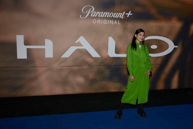 Halo Tv Series Premiere - Arrivals MEXICO CITY, MEXICO - MARCH 24, 2022: Coty Camacho poses for photos during the blue carpet of Halo Tv series premiere by Paramount at Papalote Museo del Nino. On March 24, 2022 in Mexico City, Mexico. (Photo by Carlos Tischler Eyepix Group) Copyright: xCarlosxTischlerx xEyepixxGroupx EYEPIX_CT_24032022_59043