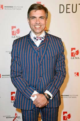 Moritz Eggert at the 13 German Music Authors Award of GEMA 2022 at The Ritz Carlton Hotel Berlin, 24 03 2022 Foto:xF.xKernx xFuturexImage