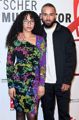 Lucry and Suena at the 13 German Music Authors Award of GEMA 2022 at The Ritz Carlton Hotel Berlin, 24 03 2022 Foto:xF.xKernx xFuturexImage