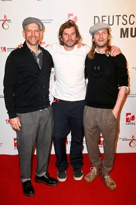 Sportfreunde Stiller at the 13 German Music Authors Award of GEMA 2022 at The Ritz Carlton Hotel Berlin, 24 03 2022 Foto:xF.xKernx xFuturexImage