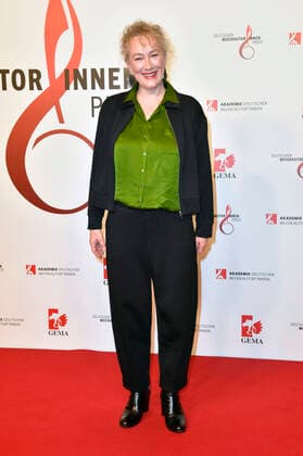Julia Hülsmann at the 13 German Music Authors Award of GEMA 2022 at The Ritz Carlton Hotel Berlin, 24 03 2022 Foto:xN.xKubelkax xFuturexImage