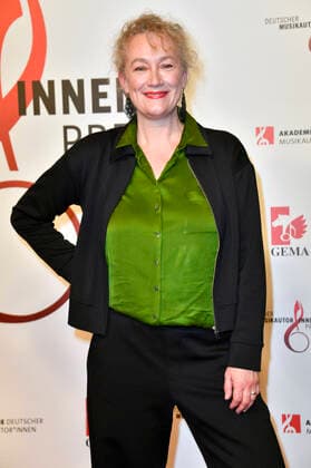 Julia Hülsmann at the 13 German Music Authors Award of GEMA 2022 at The Ritz Carlton Hotel Berlin, 24 03 2022 Foto:xN.xKubelkax xFuturexImage
